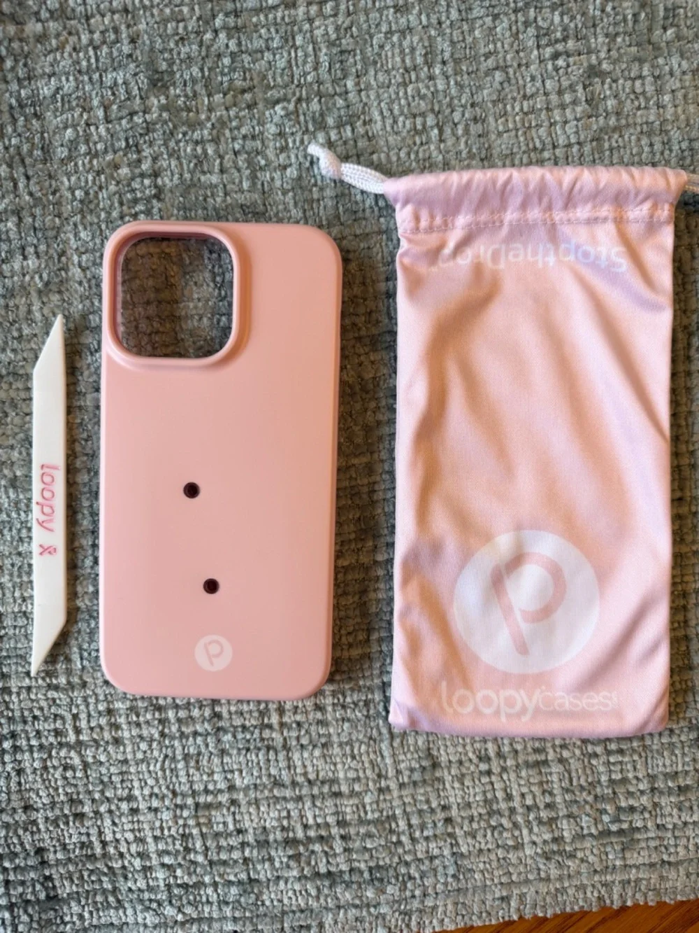 Loopy iPhone 14 Pro Max (6.7” Screen) in Blush